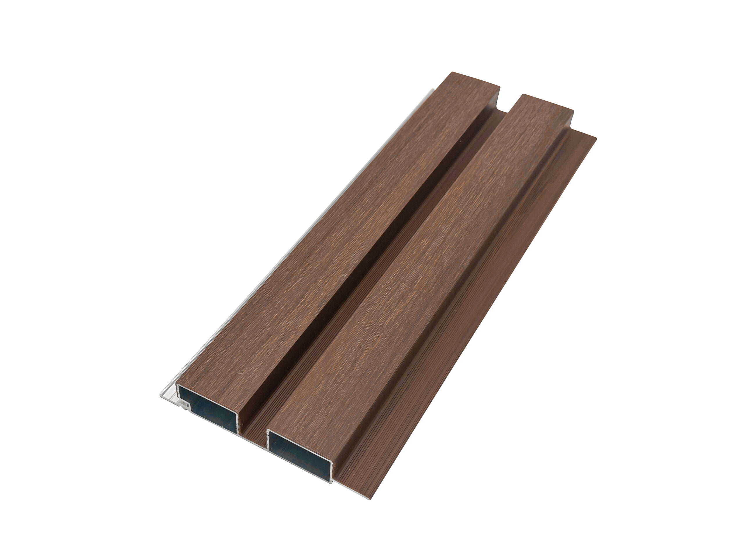 Profil en aluminium aspect bois naturel