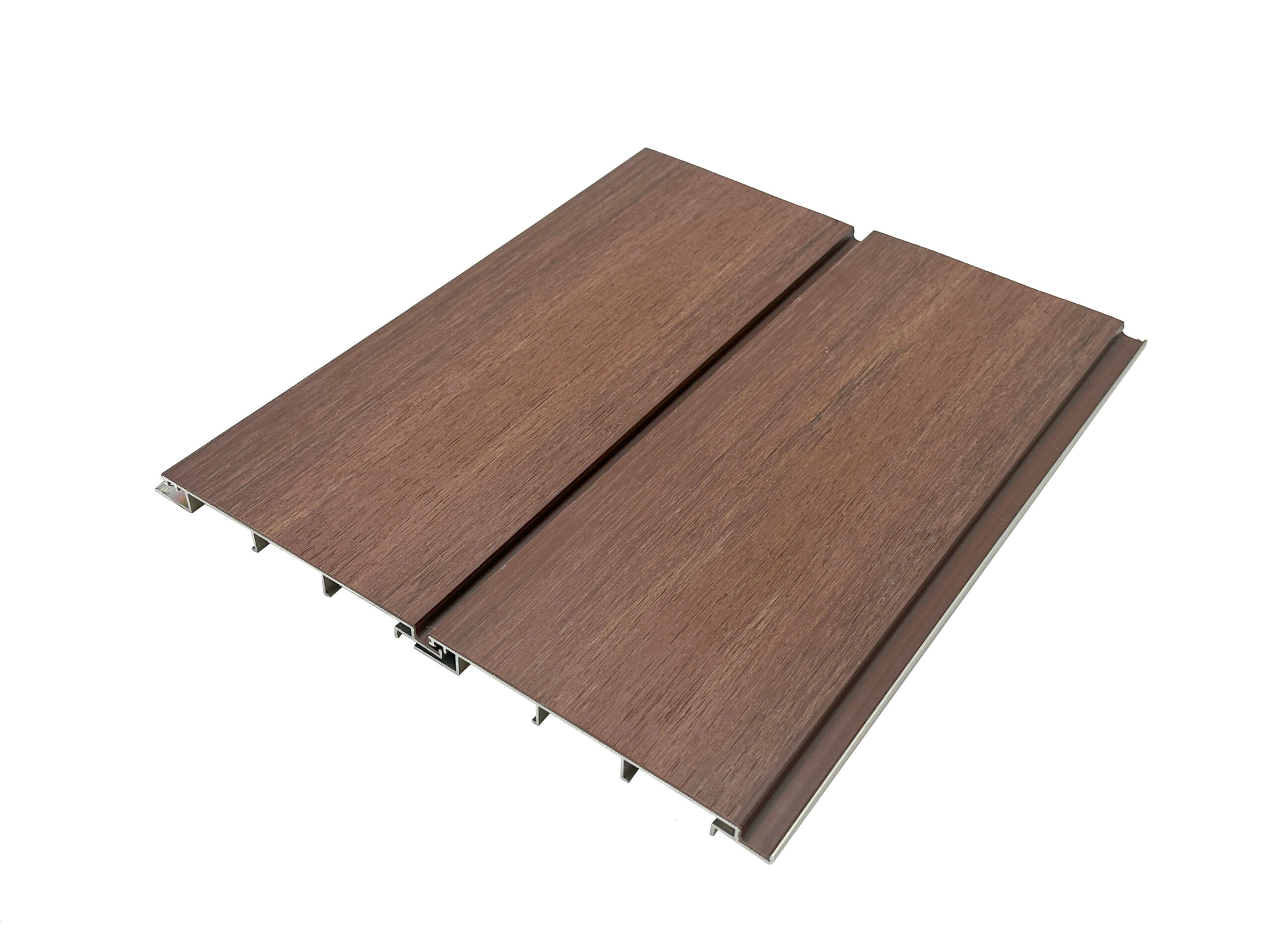 Panneau de bois composite marron